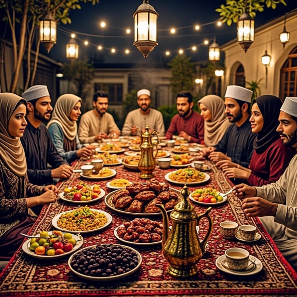 مأدبة رمضانية - الوجبات الخيرية | أفكار الضيافة